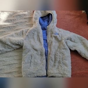 Girls  toddler Northface Reversible winter jacket